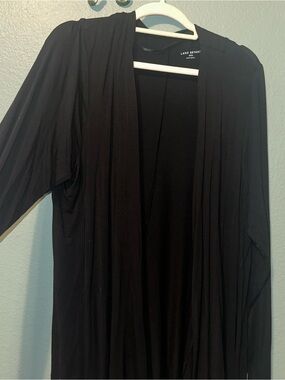 Lane Bryant long black sweater